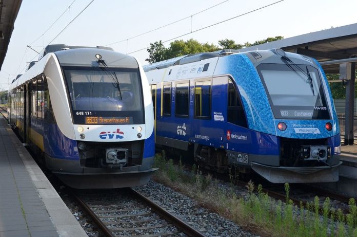 curated-hydrogen-train-2 Alstom Coradia Wasserstoff- und Dieseltriebwagen der EVB in Bremerhaven