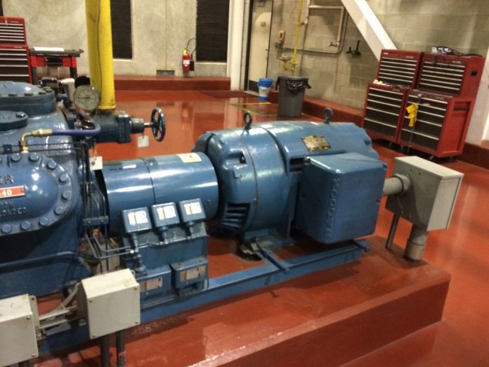 Reciprocating Compressor from an Industrial Refrigeration System